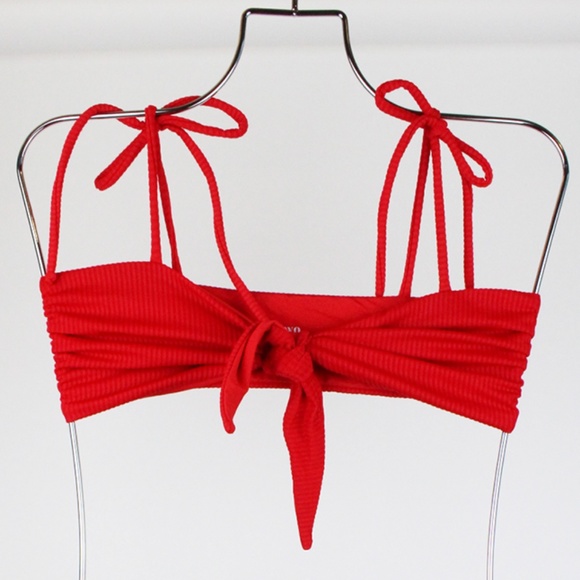 Red Bikini Set - Picture 2 of 5